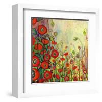 Memories of Grandmother’s Garden-Jennifer Lommers-Framed Giclee Print