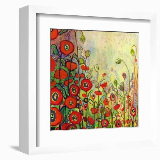 Memories of Grandmother’s Garden-Jennifer Lommers-Framed Giclee Print