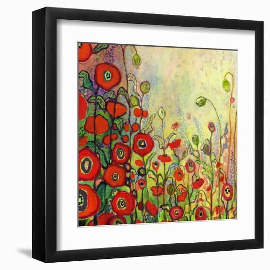 Memories of Grandmother’s Garden-Jennifer Lommers-Framed Giclee Print