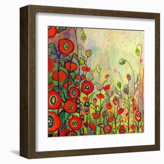 Memories of Grandmother’s Garden-Jennifer Lommers-Framed Giclee Print