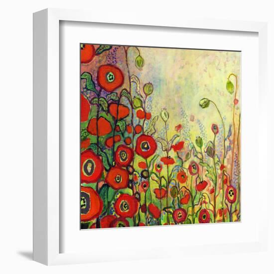 Memories of Grandmother’s Garden-Jennifer Lommers-Framed Giclee Print