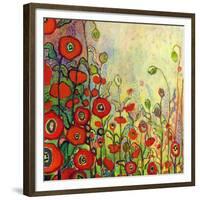 Memories of Grandmother’s Garden-Jennifer Lommers-Framed Giclee Print