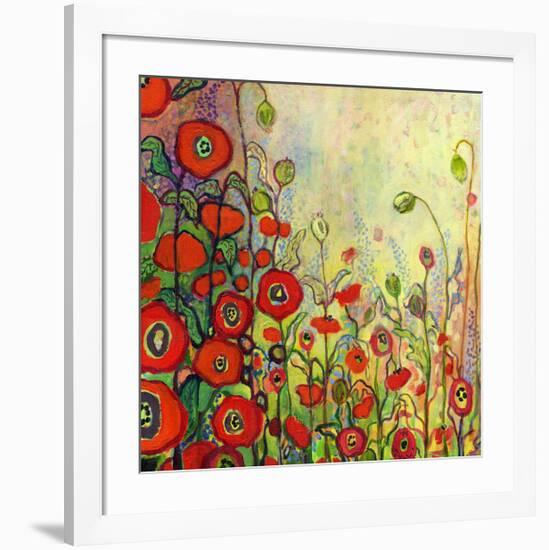 Memories of Grandmother’s Garden-Jennifer Lommers-Framed Giclee Print