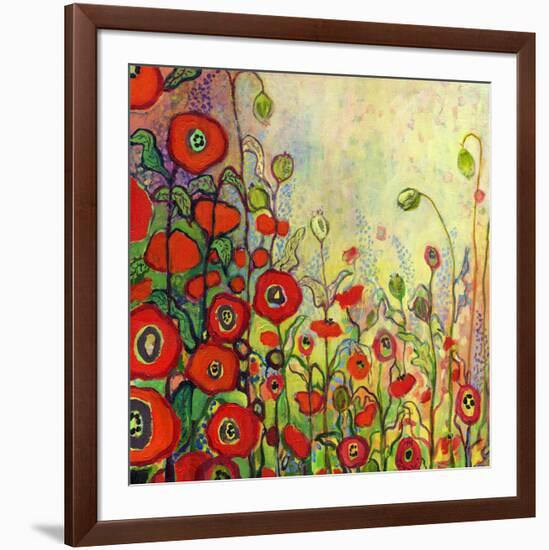 Memories of Grandmother’s Garden-Jennifer Lommers-Framed Art Print