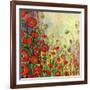 Memories of Grandmother’s Garden-Jennifer Lommers-Framed Art Print