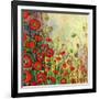 Memories of Grandmother’s Garden-Jennifer Lommers-Framed Art Print