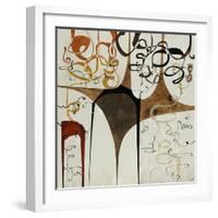 Memories of My City-Tony Wire-Framed Giclee Print