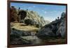 Memories of Ollioules Gorge, 1861-Paul Camille Guigou-Framed Giclee Print