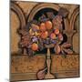 Memories of Provence, Grapes and Persimmons-Karel Burrows-Mounted Art Print