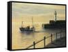 Memories Of The Old Lighthouse-kirilstanchev-Framed Stretched Canvas