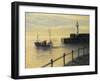 Memories Of The Old Lighthouse-kirilstanchev-Framed Art Print