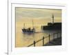 Memories Of The Old Lighthouse-kirilstanchev-Framed Art Print