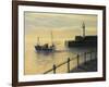 Memories Of The Old Lighthouse-kirilstanchev-Framed Art Print