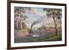 Memories of the Past-John Bradley-Framed Giclee Print