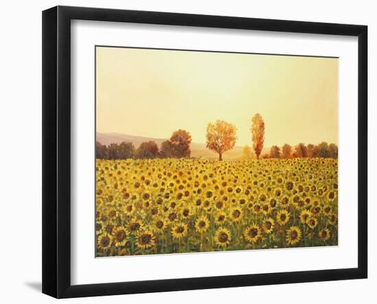 Memories Of The Summer-kirilstanchev-Framed Art Print