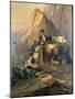 Memories of the Trip from Paris to Cadiz - Alexandre Dumas (Per) in Spain, 1830-Pierre Francois Eugene Giraud-Mounted Giclee Print
