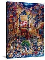 Memories of Times Square-Bill Bell-Stretched Canvas