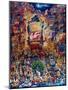 Memories of Times Square-Bill Bell-Mounted Giclee Print