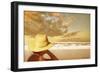 Memories on the Beach 1-Carlos Casamayor-Framed Giclee Print