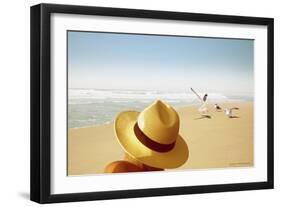 Memories on the Beach 2-Carlos Casamayor-Framed Giclee Print