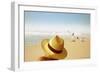 Memories on the Beach 2-Carlos Casamayor-Framed Giclee Print