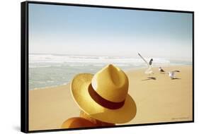 Memories on the Beach 2-Carlos Casamayor-Framed Stretched Canvas