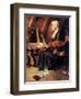 Memories (or Woman Reading Love Letters in Attic)-Norman Rockwell-Framed Giclee Print