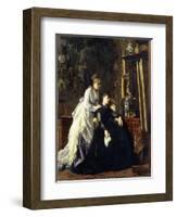 Memories-Charles Baugniet-Framed Giclee Print