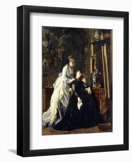 Memories-Charles Baugniet-Framed Giclee Print