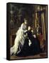 Memories-Charles Baugniet-Framed Stretched Canvas