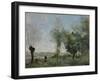 Memory of Coubron-Jean-Baptiste-Camille Corot-Framed Giclee Print