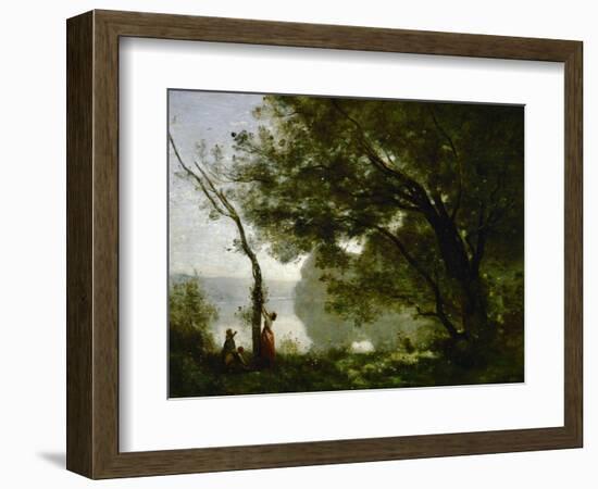 Memory of Mortefontaine, France, 1864-Jean-Baptiste-Camille Corot-Framed Giclee Print