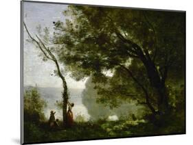 Memory of Mortefontaine, France, 1864-Jean-Baptiste-Camille Corot-Mounted Giclee Print