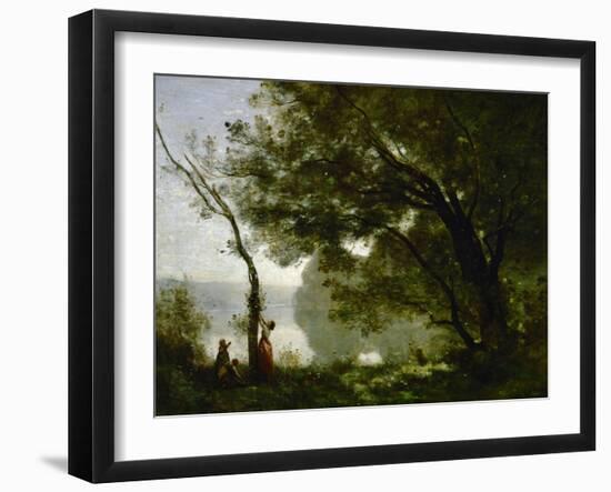 Memory of Mortefontaine, France, 1864-Jean-Baptiste-Camille Corot-Framed Giclee Print