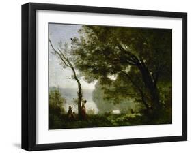 Memory of Mortefontaine, France, 1864-Jean-Baptiste-Camille Corot-Framed Giclee Print