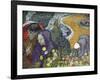 Memory of the Garden at Etten (Ladies of Arle), 1888-Vincent van Gogh-Framed Giclee Print