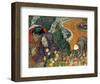 Memory of the Garden at Etten (Ladies of Arles), 1888-Vincent van Gogh-Framed Art Print