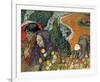 Memory of the Garden at Etten (Ladies of Arles), 1888-Vincent van Gogh-Framed Art Print