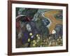 Memory of the Garden at Etten (Ladies of Arles)-Vincent van Gogh-Framed Art Print