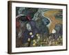 Memory of the Garden at Etten (Ladies of Arles)-Vincent van Gogh-Framed Art Print