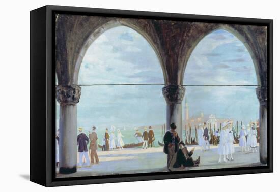 Memory of Venice, 1918-Camille Pissarro-Framed Stretched Canvas