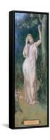 Memory, town house of Madame Vignon History-Pierre Puvis de Chavannes-Framed Stretched Canvas