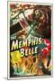 Memphis Belle, William Wyler's WWII documentary about the B-17 fighter plane, 1944-null-Mounted Art Print