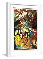 Memphis Belle, William Wyler's WWII documentary about the B-17 fighter plane, 1944-null-Framed Art Print