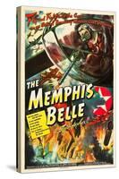 Memphis Belle, William Wyler's WWII documentary about the B-17 fighter plane, 1944-null-Stretched Canvas