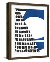 Memphis in Blue I-Ren?W Stramel-Framed Art Print