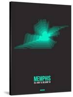 Memphis Radiant Map 2-NaxArt-Stretched Canvas