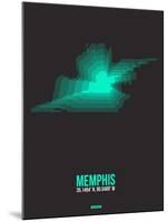 Memphis Radiant Map 2-NaxArt-Mounted Art Print