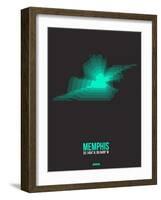 Memphis Radiant Map 2-NaxArt-Framed Art Print