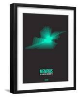 Memphis Radiant Map 2-NaxArt-Framed Art Print